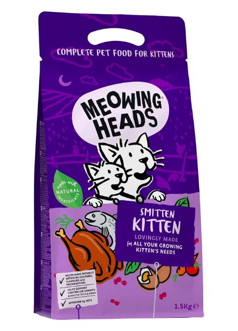 Meowing Heads Smitten Kitten – Dry Cat Food for Kittens