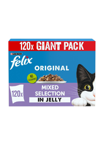 Felix Original Mixed Selection in Jelly Wet Cat Food 120x85g
