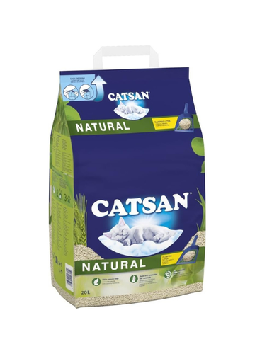 CATSAN Natural Clumping Cat Litter 20L
