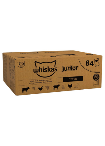 Whiskas Junior Classic Selection in Gravy - Wet Kitten Food