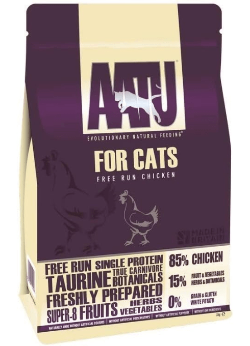 AATU 85/15 Complete Dry Cat Food Chicken 3kgKittyMart