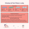 Blink Adult Cat Food Chicken & Fish Selection in Jelly 40x85g - Natural Wet FoodKittyMart