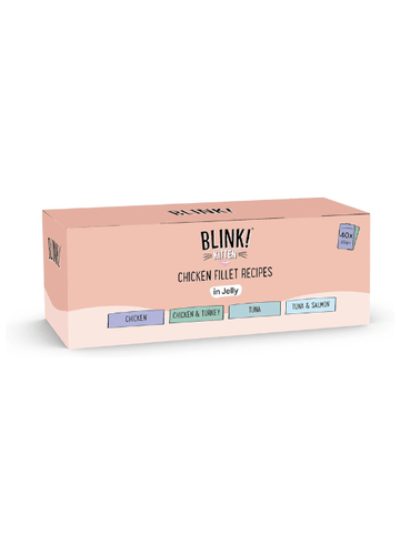Blink Kitten Food Chicken & Fish Selection in Jelly 40x85g - Complete NutritionKittyMart