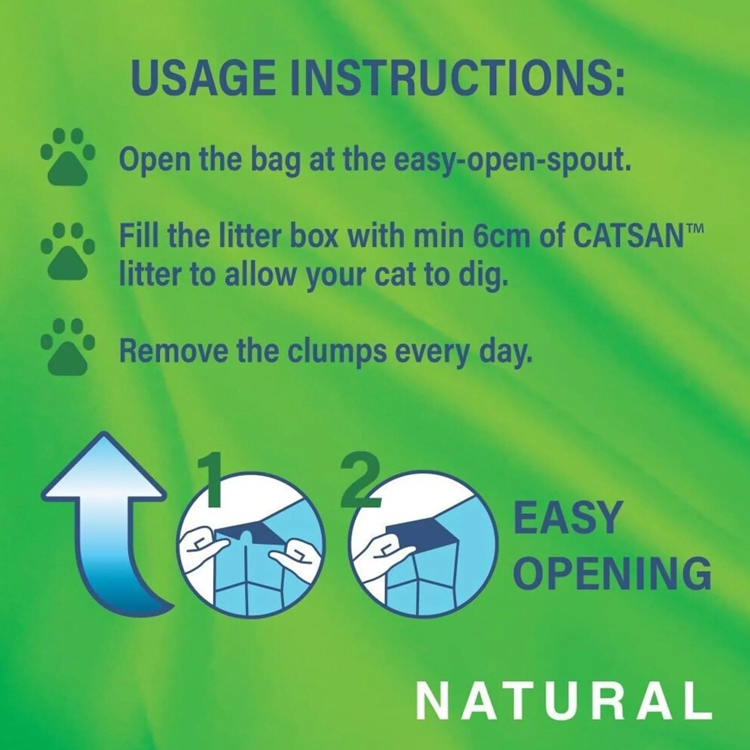 CATSAN Natural Clumping Cat Litter 40LKittyMart