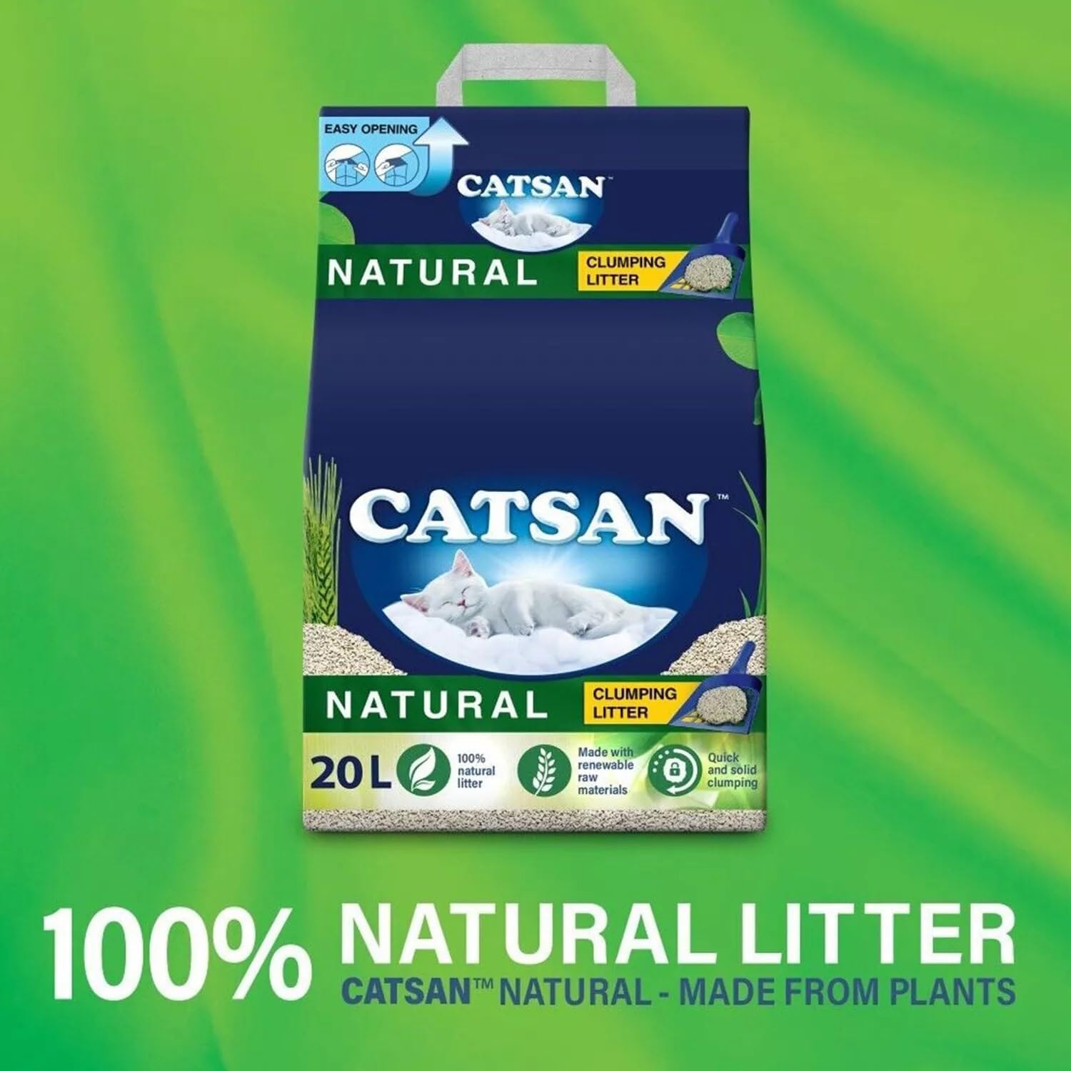 CATSAN Natural Clumping Cat Litter 40LKittyMart