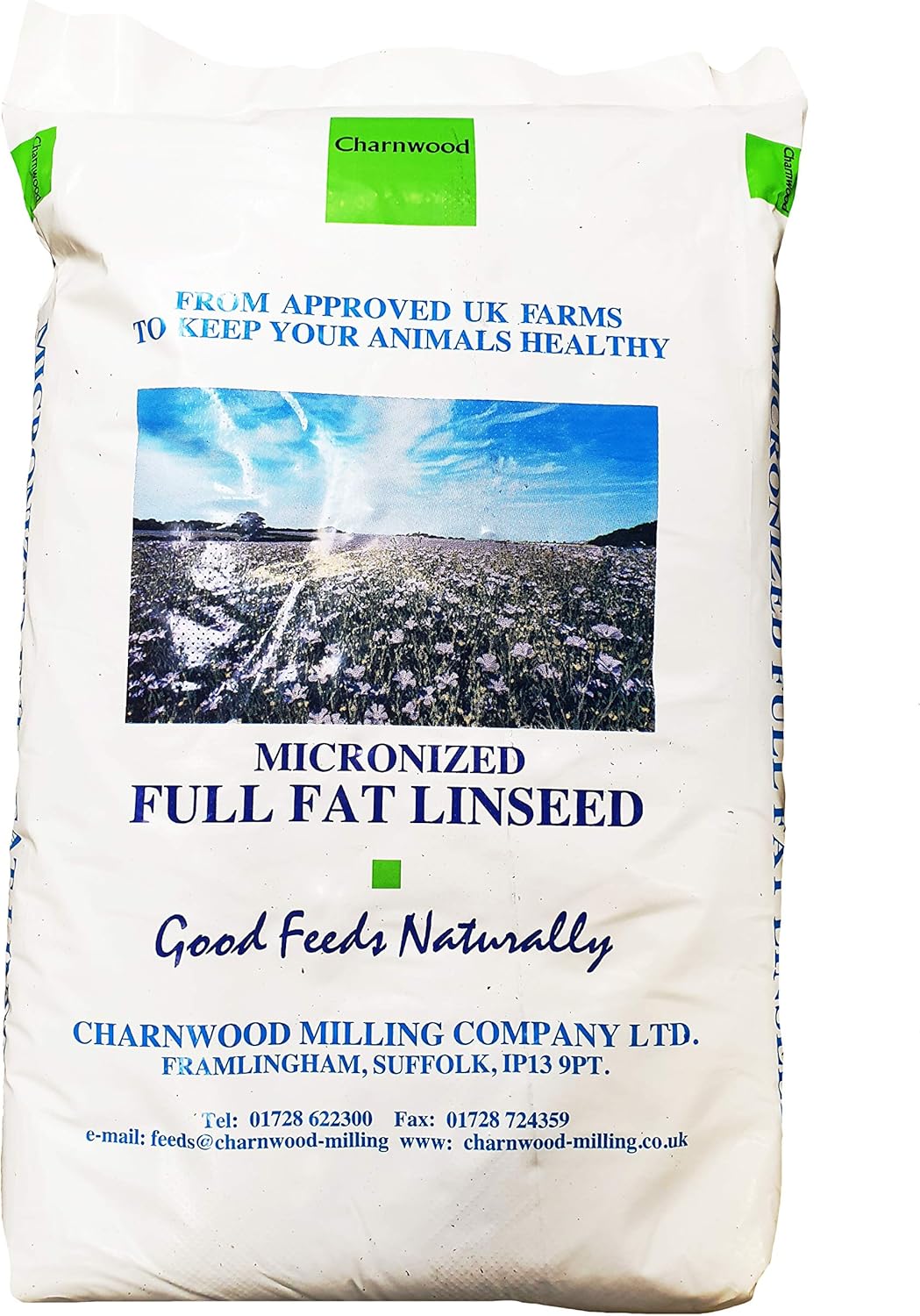 Charnwood Milling Micronised Full Fat Linseed Meal 20 KgEquine FeedKittyMart