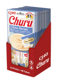 Ciao Churu Cat Treats – Tuna Flavour (48 x 14g) | Soft & Creamy Squeezable Purée, Natural, Grain - Free SnackKittyMart