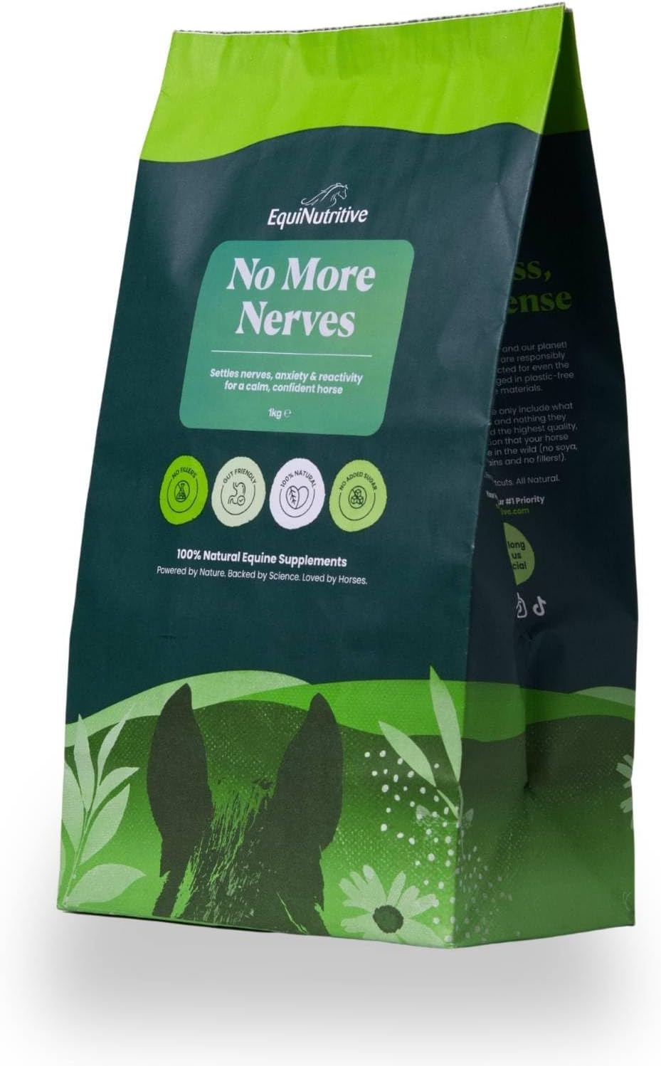 Equinutritive - No More Nerves - Calming Supplement For Horses - 1kgEquine FeedKittyMart
