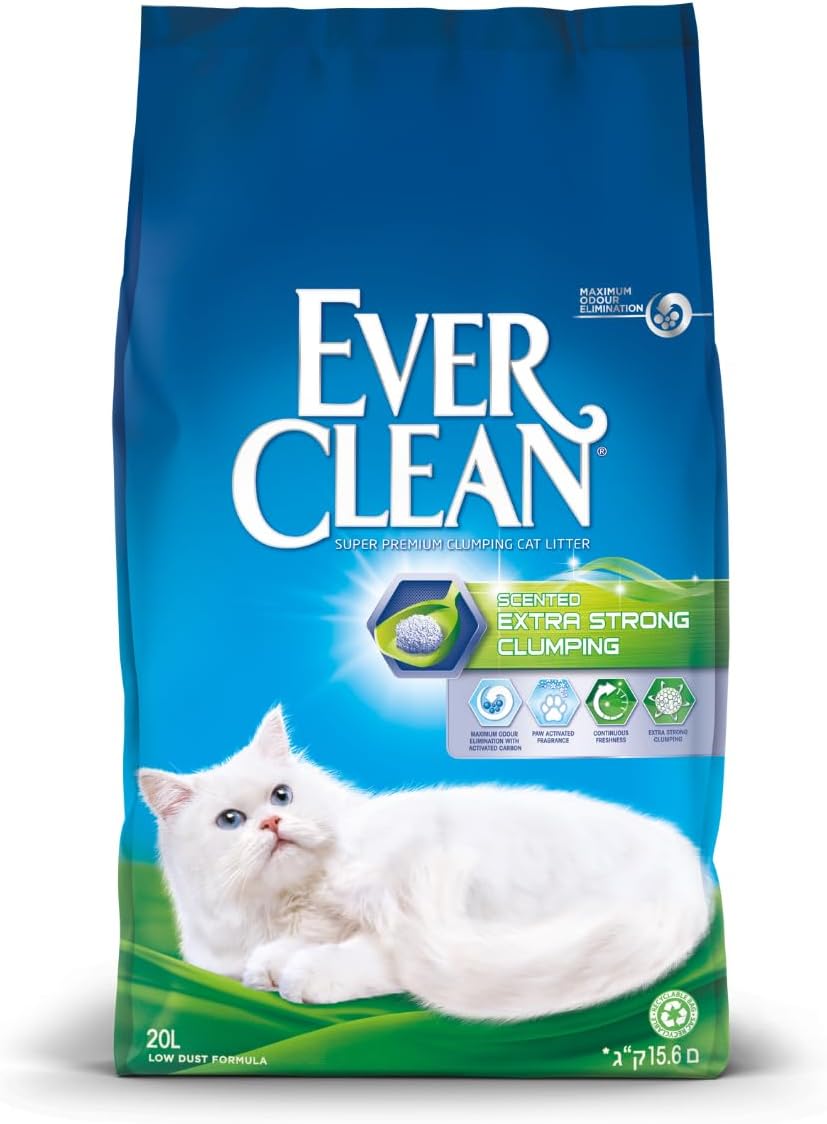 Ever Clean Extra Strong Scented Clumping Cat Litter 20LKittyMart