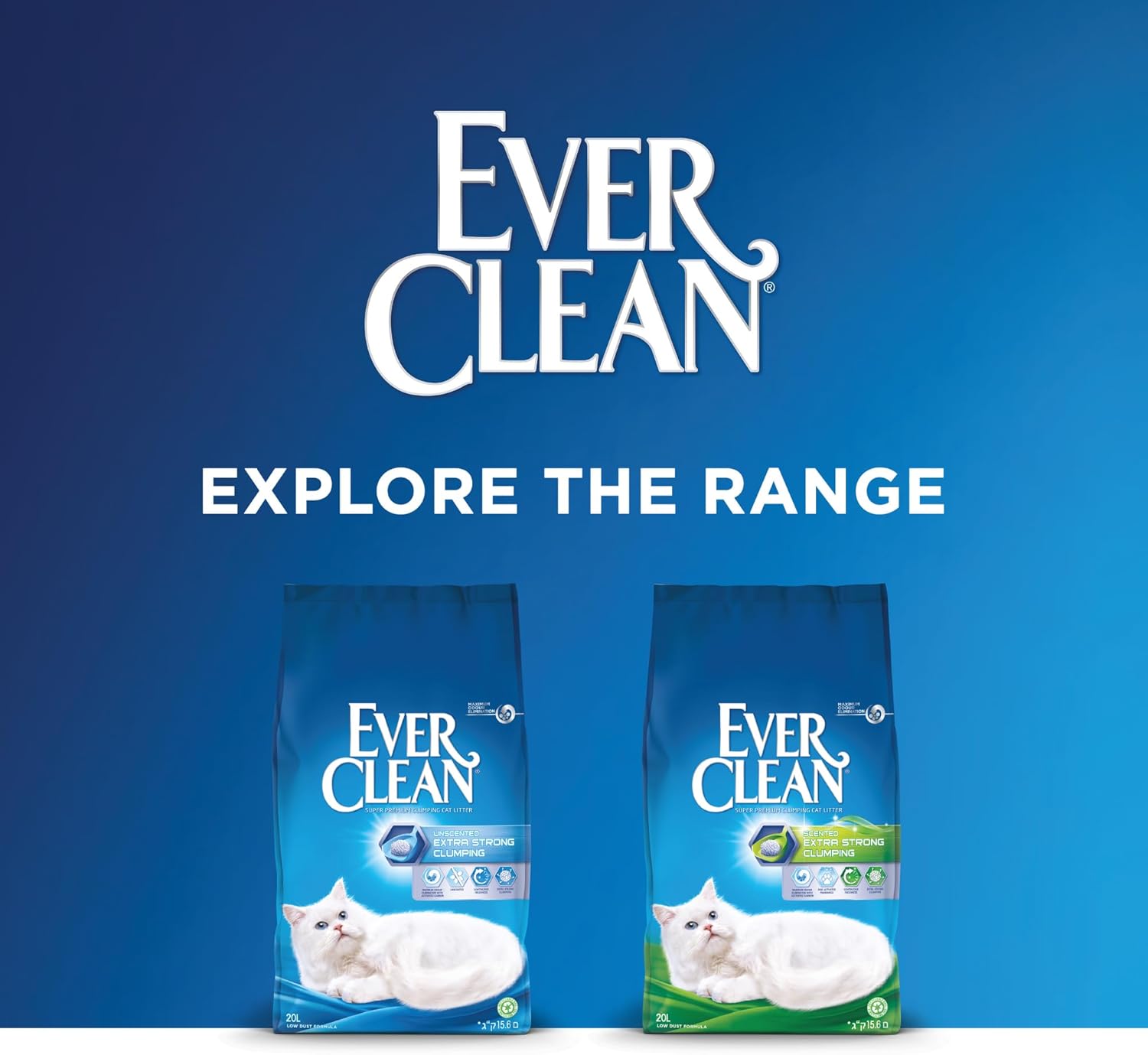 Ever Clean Extra Strong Scented Clumping Cat Litter 20LKittyMart