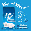 Ever Clean Extra Strong Unscented Clumping Cat Litter 20LKittyMart