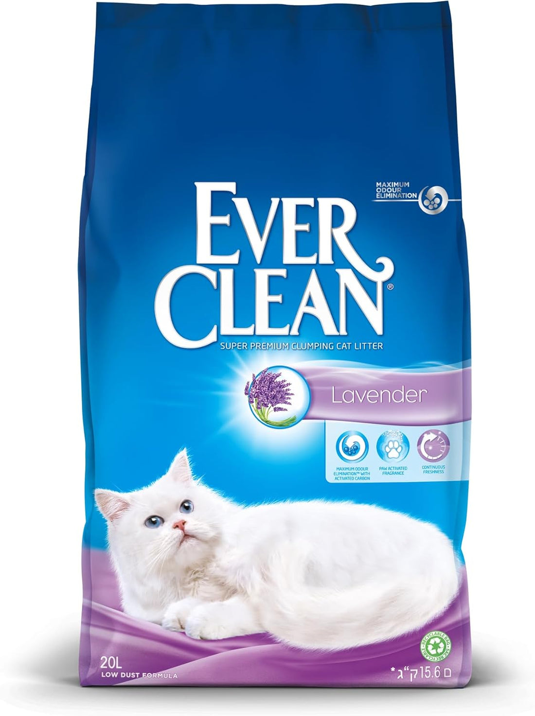 Ever Clean Lavender Clumping Cat Litter 20LKittyMart