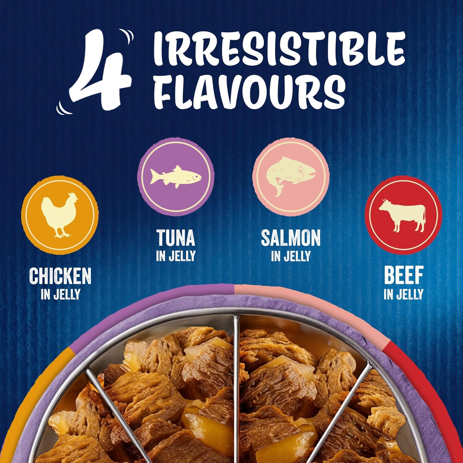 FELIX As Good As it Looks Kitten Mixed Selection in Jelly Wet Cat Food 40x85gKittyMart