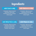 FELIX ORIGINAL Kitten Fish Selection in Jelly - Wet Cat Food | 12 Pouch [Pack of 4] |KittyMart