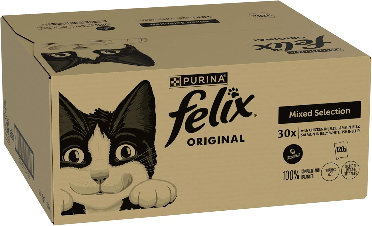 Felix Original Mixed Selection in Jelly Wet Cat Food 120x85gKittyMart