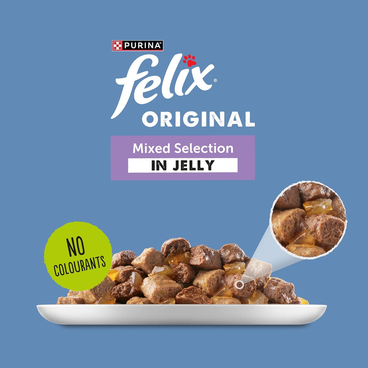Felix Original Mixed Selection in Jelly Wet Cat Food 120x85gKittyMart