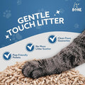 Fur & Bone Ultra Absorbent Wooden Cat Litter 2x30LKittyMart
