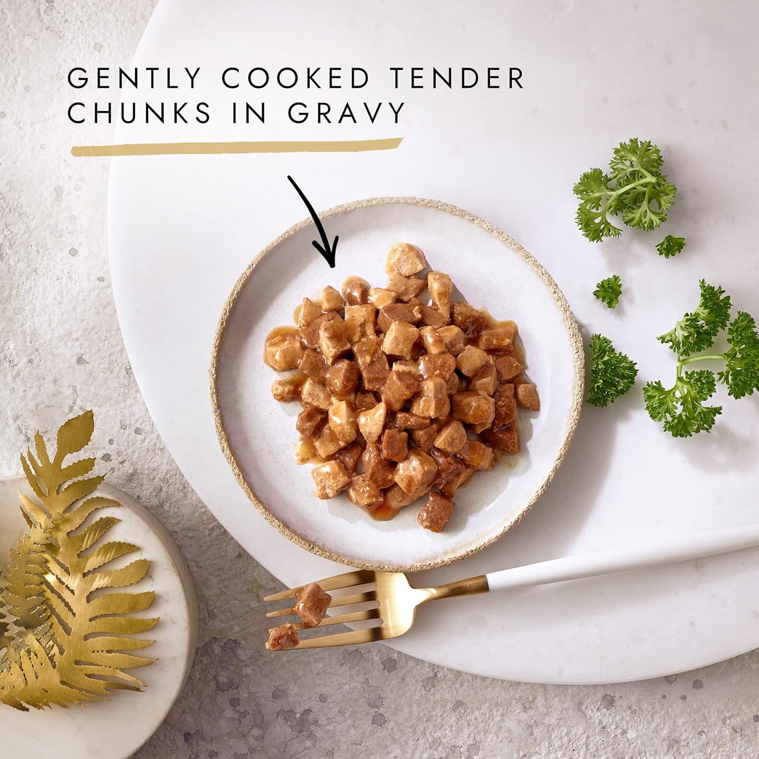 Gourmet Gold Chunks in Gravy Collection Cat Food 8x85g (Pack of 6)KittyMart