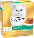 Gourmet Gold Savoury Cake Wet Cat Food – Meat & Vegetable VarietyKittyMart