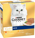 Gourmet Gold Senior Mousse Wet Cat Food – Fish & Meat Selection – 8 x 85g (Pack of 6) – High - Protein, Natural Ingredients, No Artificial AdditivesKittyMart