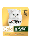 Gourmet Gold Succulent Delights Wet Cat Food – Variety PackKittyMart