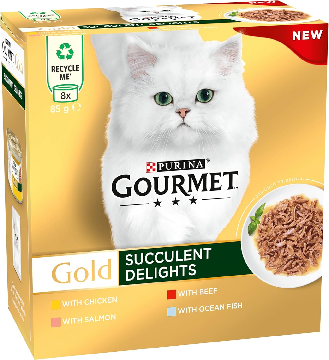Gourmet Gold Succulent Delights Wet Cat Food – Variety PackKittyMart