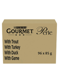 Gourmet Perle Mini Fillets in Jelly – Country Medley Wet Cat Food – 96 x 85g PouchesKittyMart