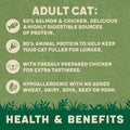 Harringtons Complete Adult Dry Cat Food with Salmon 2kg (Pack of 4)KittyMart