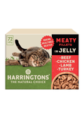 Harringtons Complete Grain - Free Adult Cat Food – Meaty Selection in Jelly Mega PackKittyMart