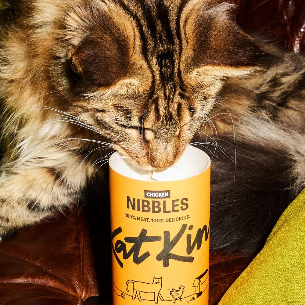 KatKin Chicken Nibbles 100% Freeze - Dried Cat Treats - 4x50gKittyMart