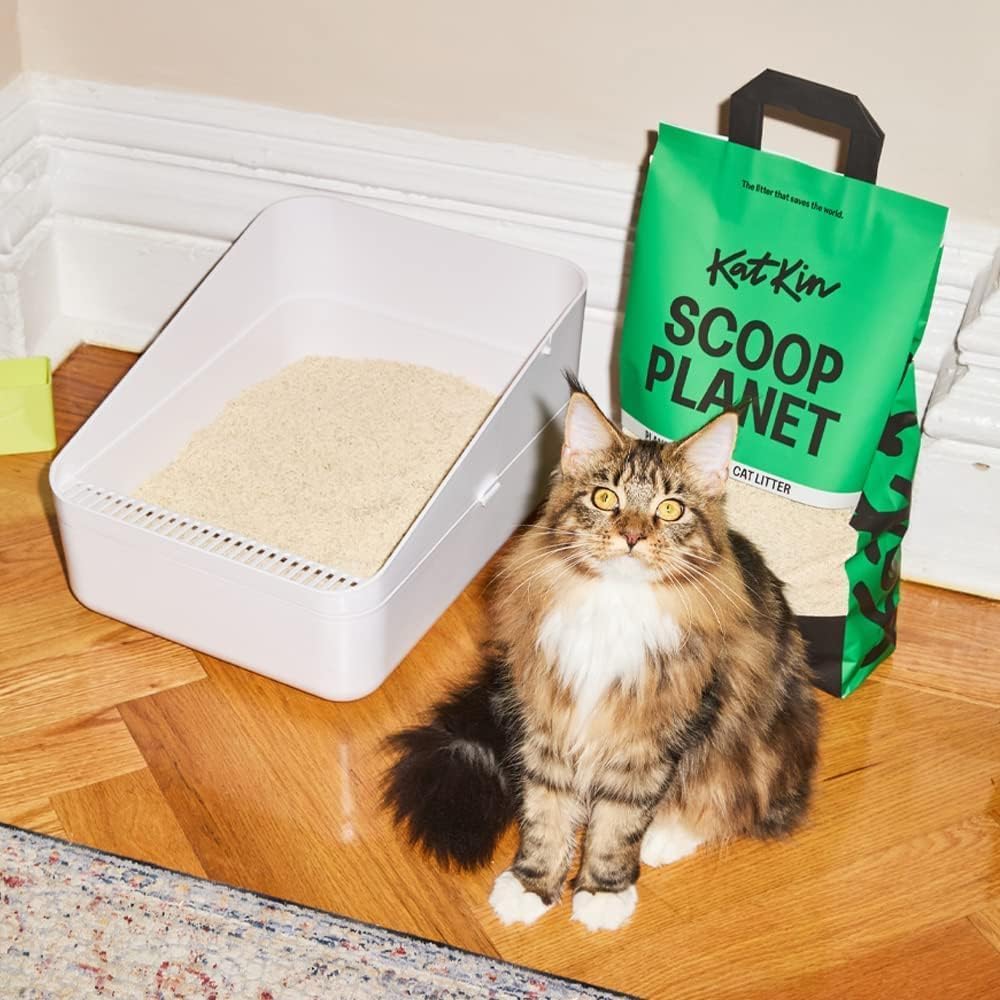 KatKin Scoop Planet Clumping Cat Litter 4 x 4.5kg (12.8L)KittyMart