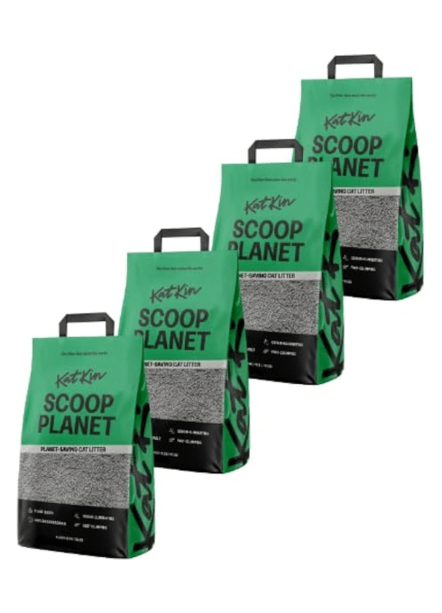 KatKin Scoop Planet Clumping Cat Litter 4 x 4.5kg (12.8L)KittyMart