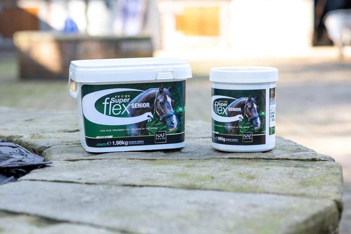 NAF Five Star Superflex Senior 660g- Joint Supplement for HorsesEquine FeedKittyMart