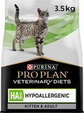 PRO PLAN VETERINARY DIETS HA Hypoallergenic Chicken Dry Cat Food 3.5kgKittyMart