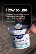Protexin Equine Acid Ease, Calms Gastric Acid, Horses & Foals, 3kg PowderEquine FeedKittyMart