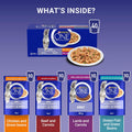 PURINA ONE Mini Fillets Mixed Selection in Gravy - Wet Cat Food | 80 Pouch MegaPack |KittyMart