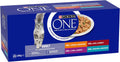 PURINA ONE Mini Fillets Mixed Selection in Gravy - Wet Cat Food | 80 Pouch MegaPack |KittyMart