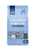 Scrumbles Chicken Dry Kitten Food 2.5kg - High Protein for Growing KittensKittyMart