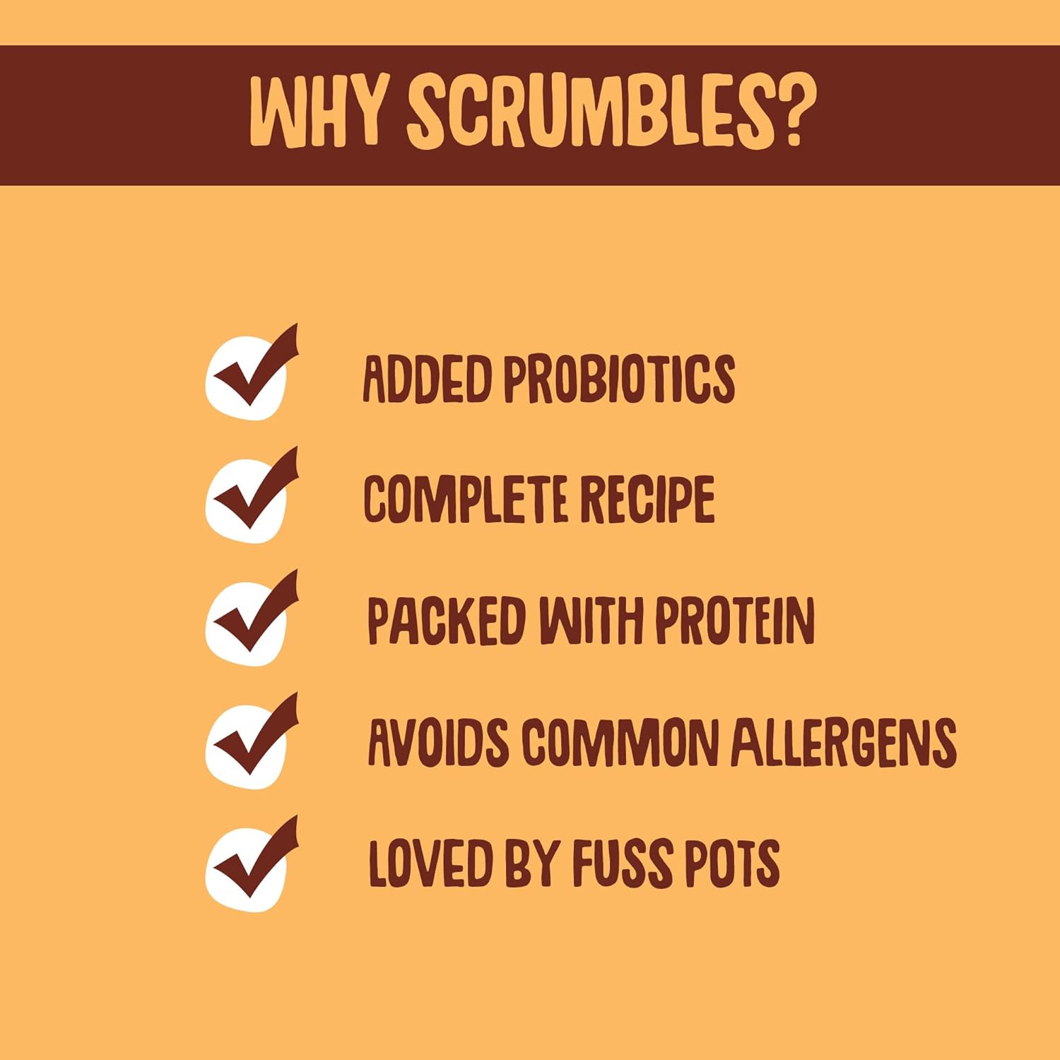 Scrumbles Natural Chicken Dry Cat Food 2.5kg - High Protein Adult & SeniorKittyMart