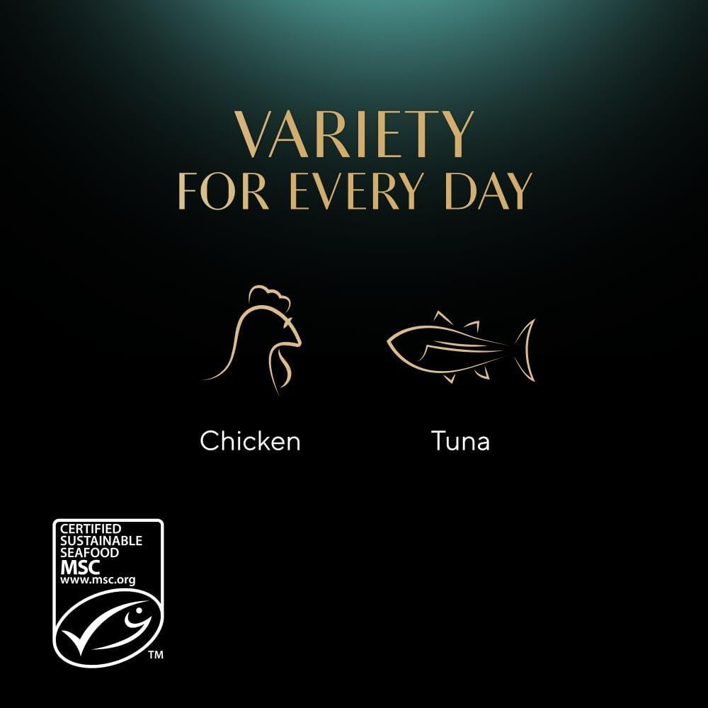 Sheba Fillets Cat Food Tray with Chicken and Tuna in GravyKittyMart