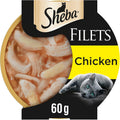 Sheba Fillets Cat Food Tray with Chicken in GravyKittyMart