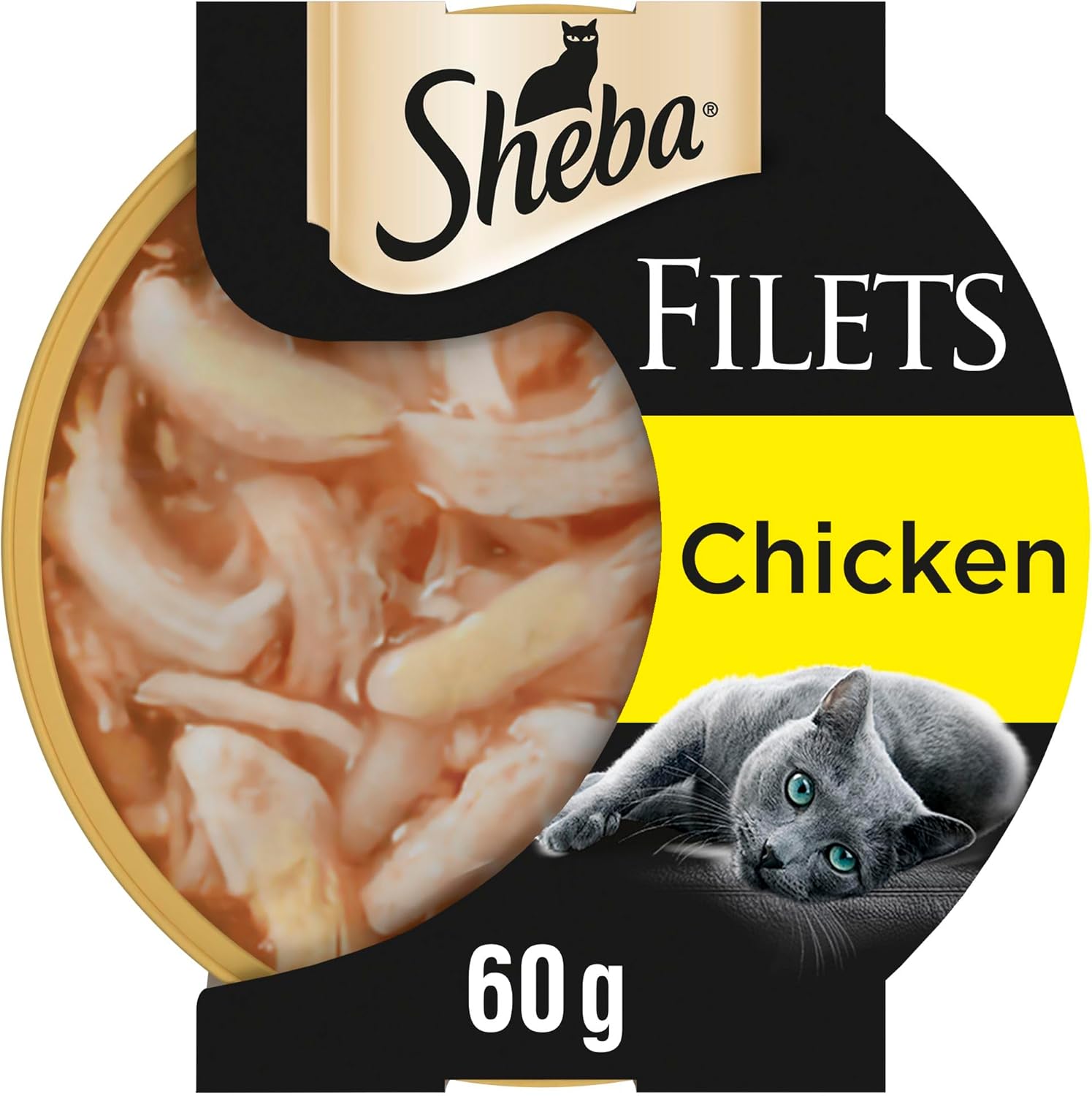 Sheba Fillets Cat Food Tray with Chicken in GravyKittyMart