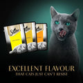 Sheba Fresh and Fine Wet Cat Food Pouches – Poultry in Gravy – 50g (Pack of 1 ) – Premium, High - Quality, Recyclable PouchesKittyMart