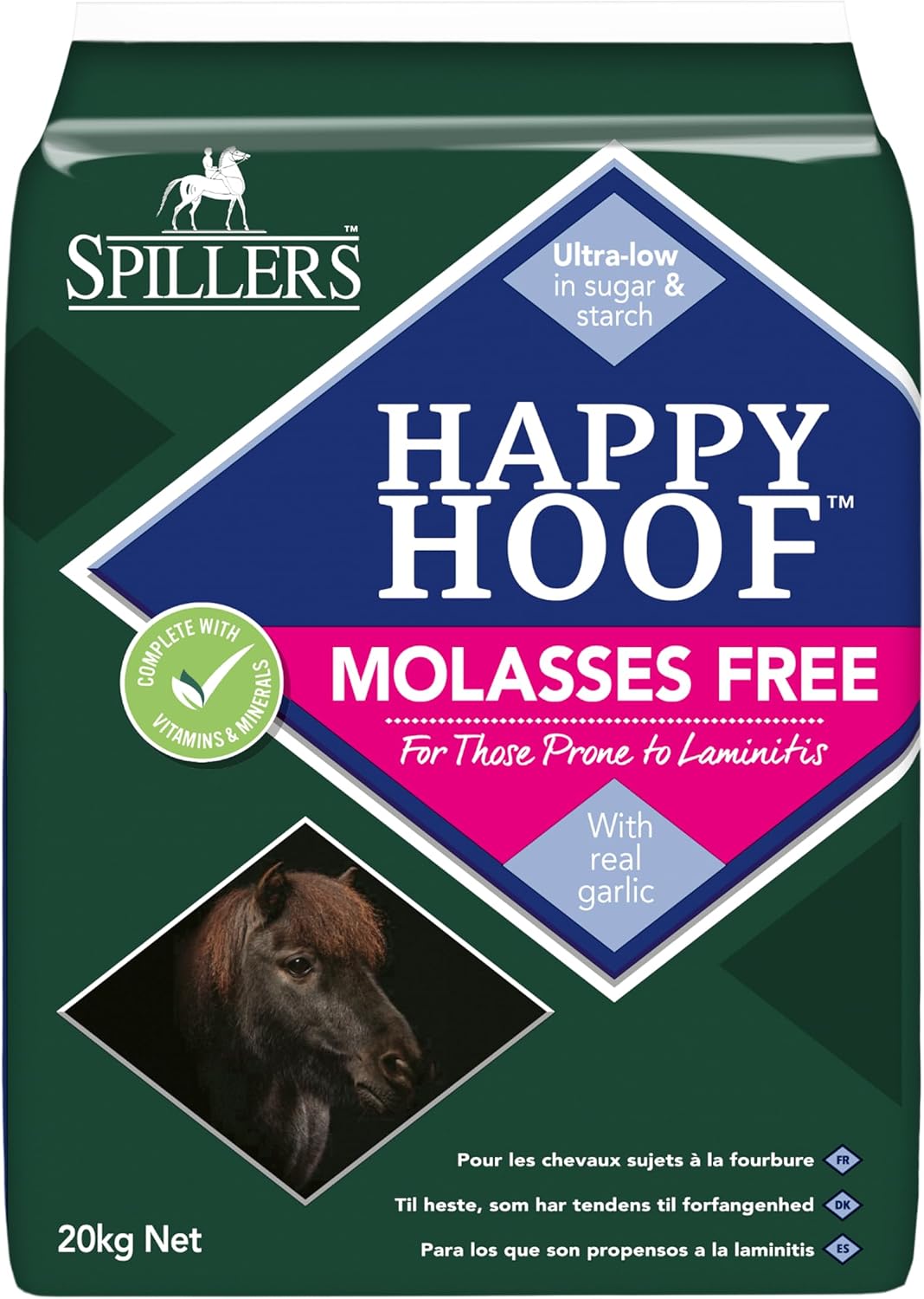 SPILLERS HAPPY HOOF Molasses Free (20kg)Equine FeedKittyMart