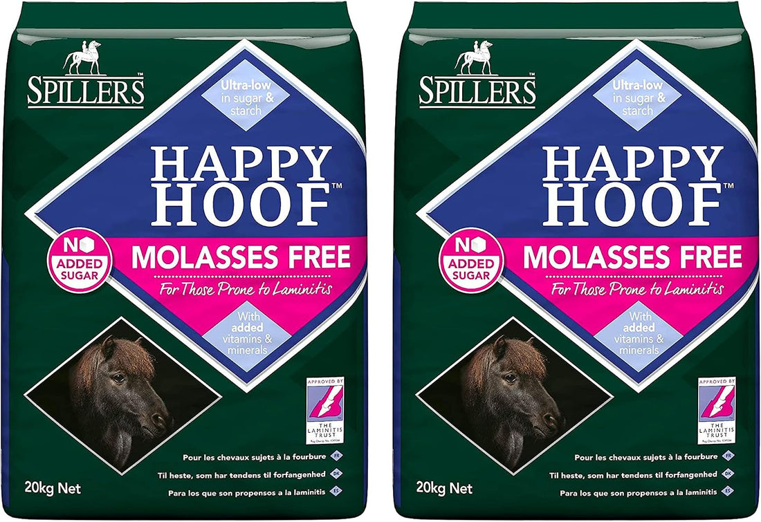 SPILLERS HAPPY HOOF Molasses Free (40kg)Equine FeedKittyMart