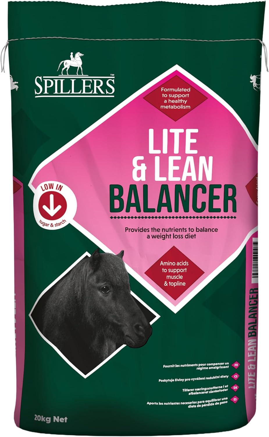 SPILLERS Lite & Lean Balancer Horse Feed (20kg)Equine FeedKittyMart