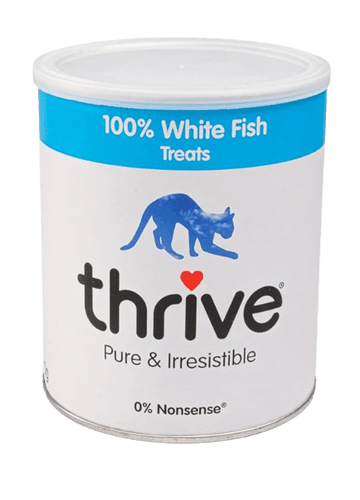 Thrive Cat 100% White Fish Treats MaxiTube - 110gKittyMart