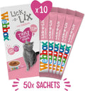 Webbox Lick - e - Lix Cat Treats - Chicken (10 x 5 - Pack = 50 Sachets)KittyMart