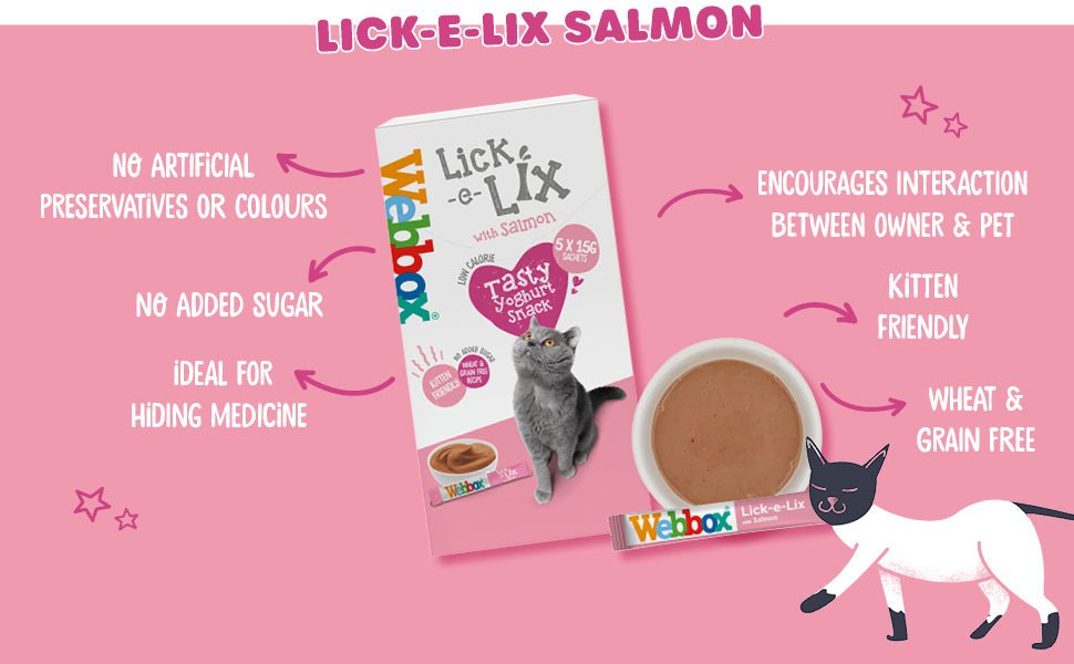 Webbox Lick - e - Lix Cat Treats - Chicken (10 x 5 - Pack = 50 Sachets)KittyMart