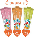 Webbox Lick - e - Lix Cat Treats Variety Value Pack - Kitten Friendly, Grain Free, No Artificial Preservatives or Colours (50 Pack)KittyMart